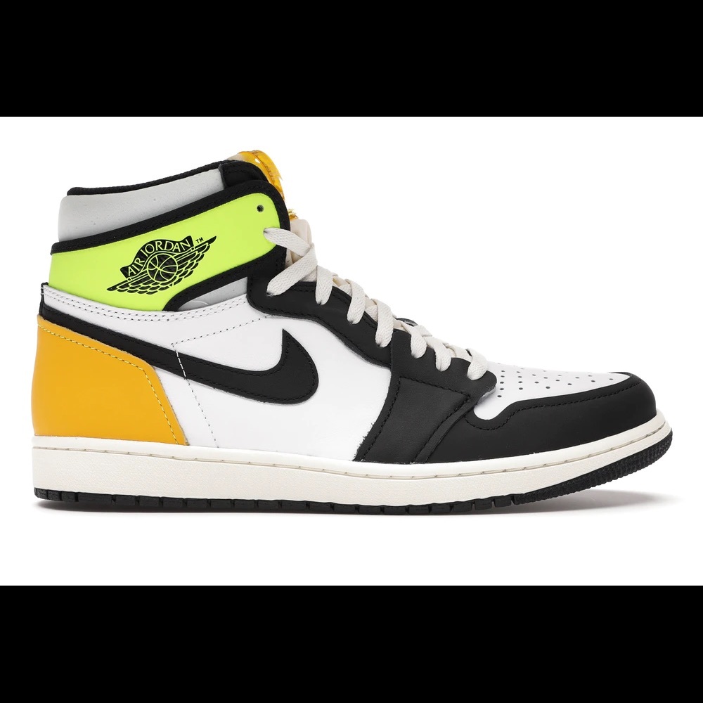 Jordan 1 Retro High Black Volt University Gold